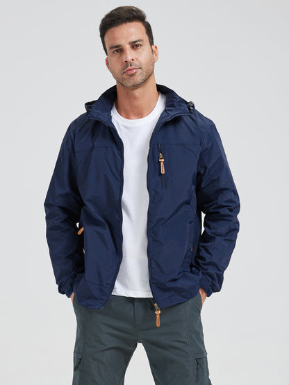 Water-Resistant Hooded Outdoor Jacket 🚴‍♀️
