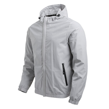 Lightweight Water-Resistant Hooded Jacket 🔥