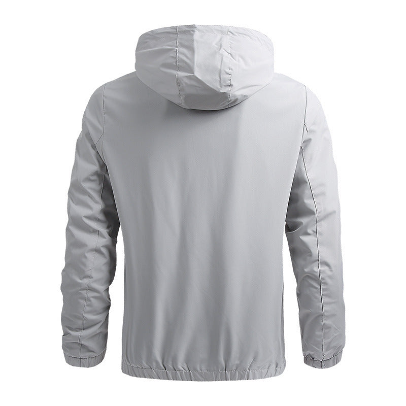 Lightweight Water-Resistant Hooded Jacket 🔥