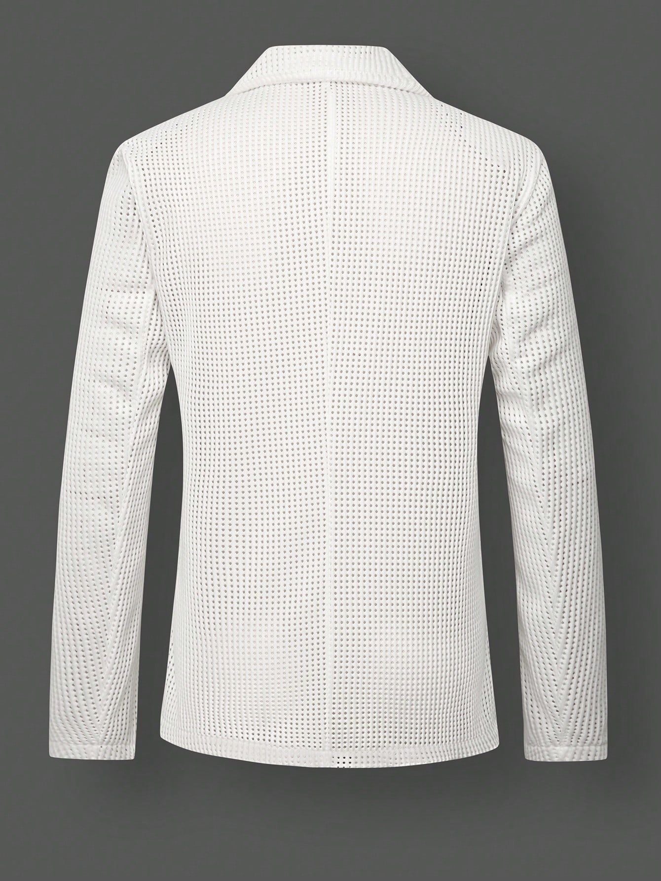 Men’s Perforated Mesh Blazer 🐻