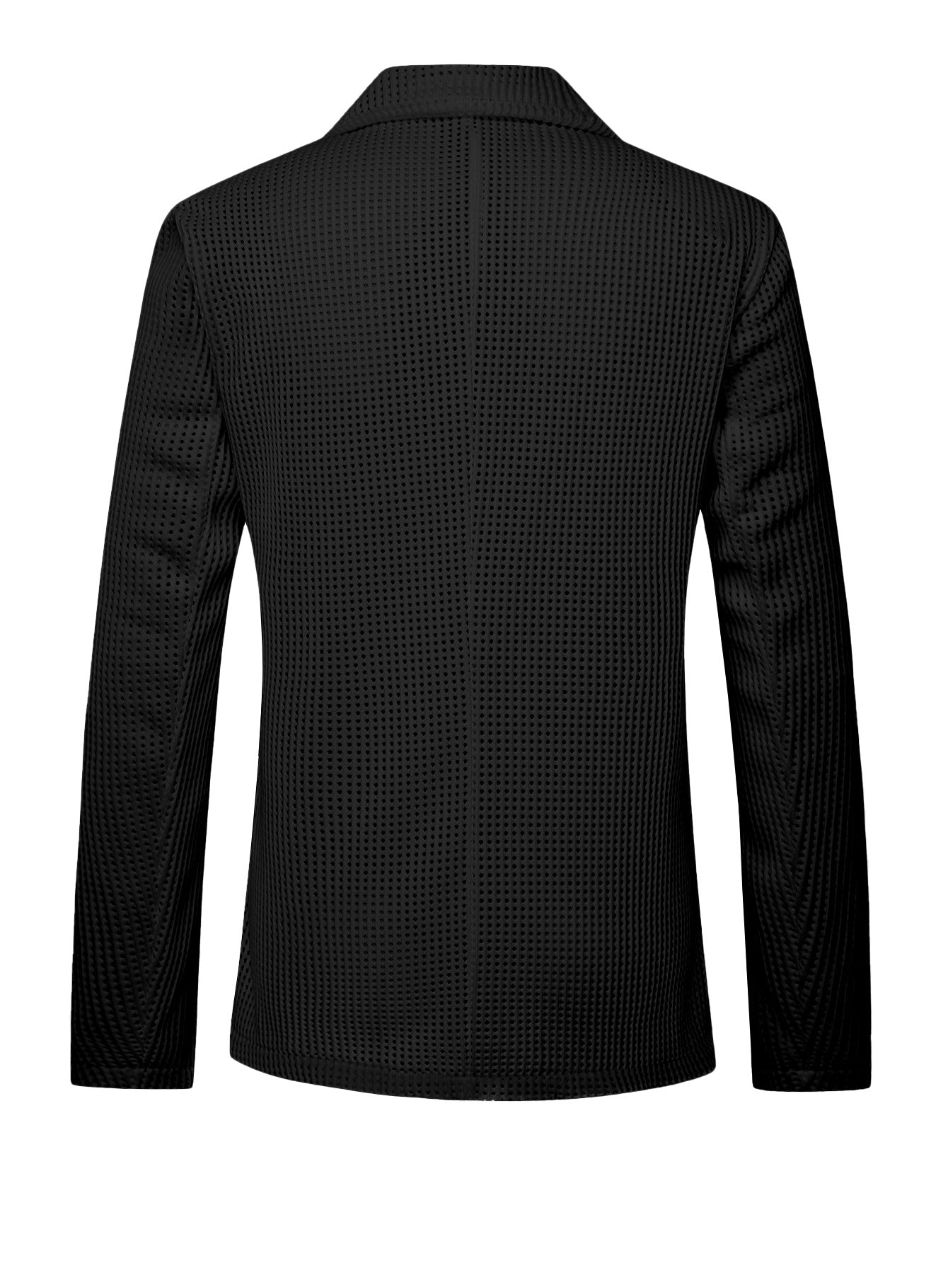 Men’s Perforated Mesh Blazer 🐻