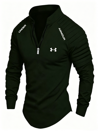 Active Long-Sleeve Zip T-Shirt