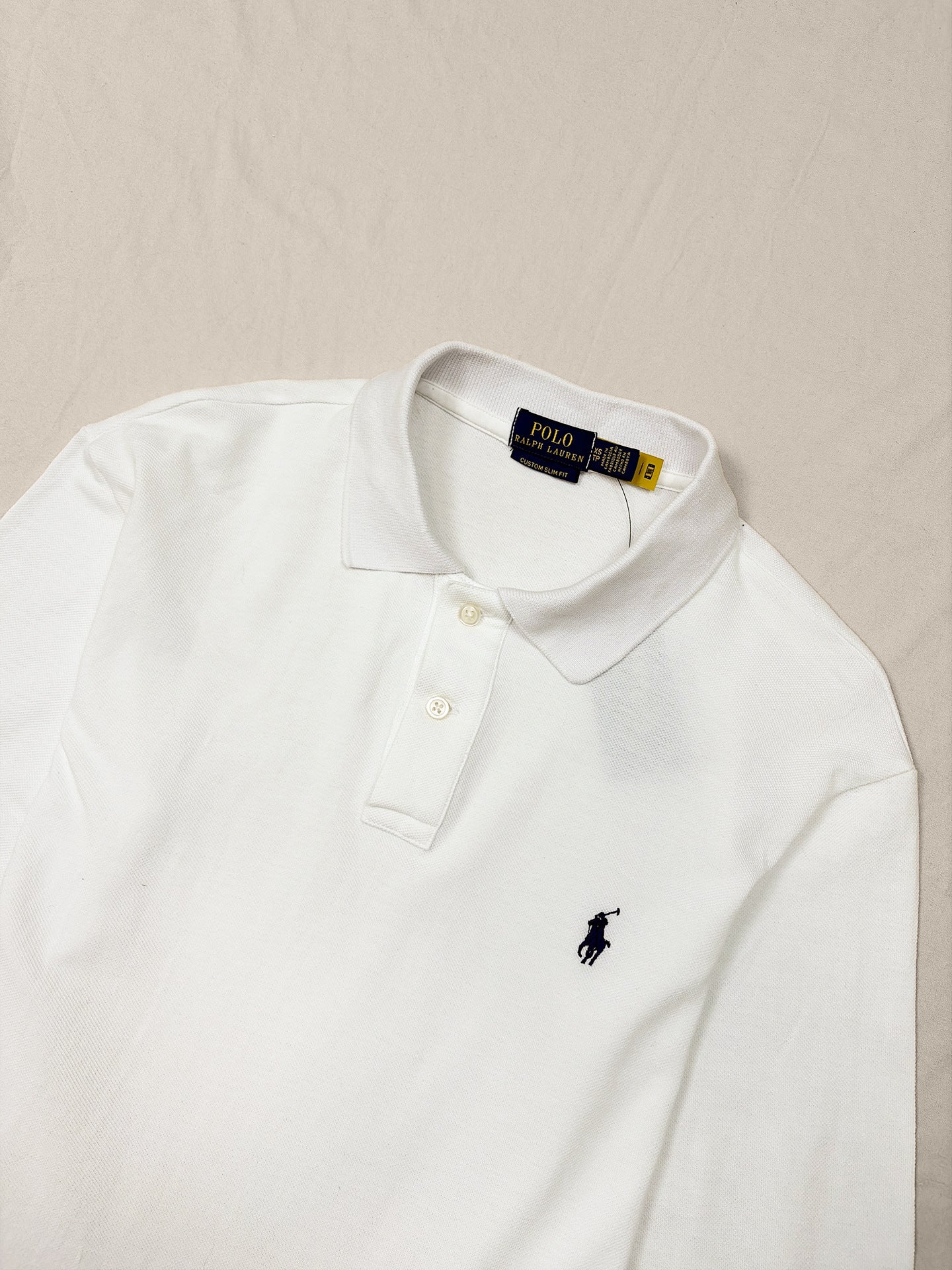 Men’s Classic Long-Sleeve Polo Shirt