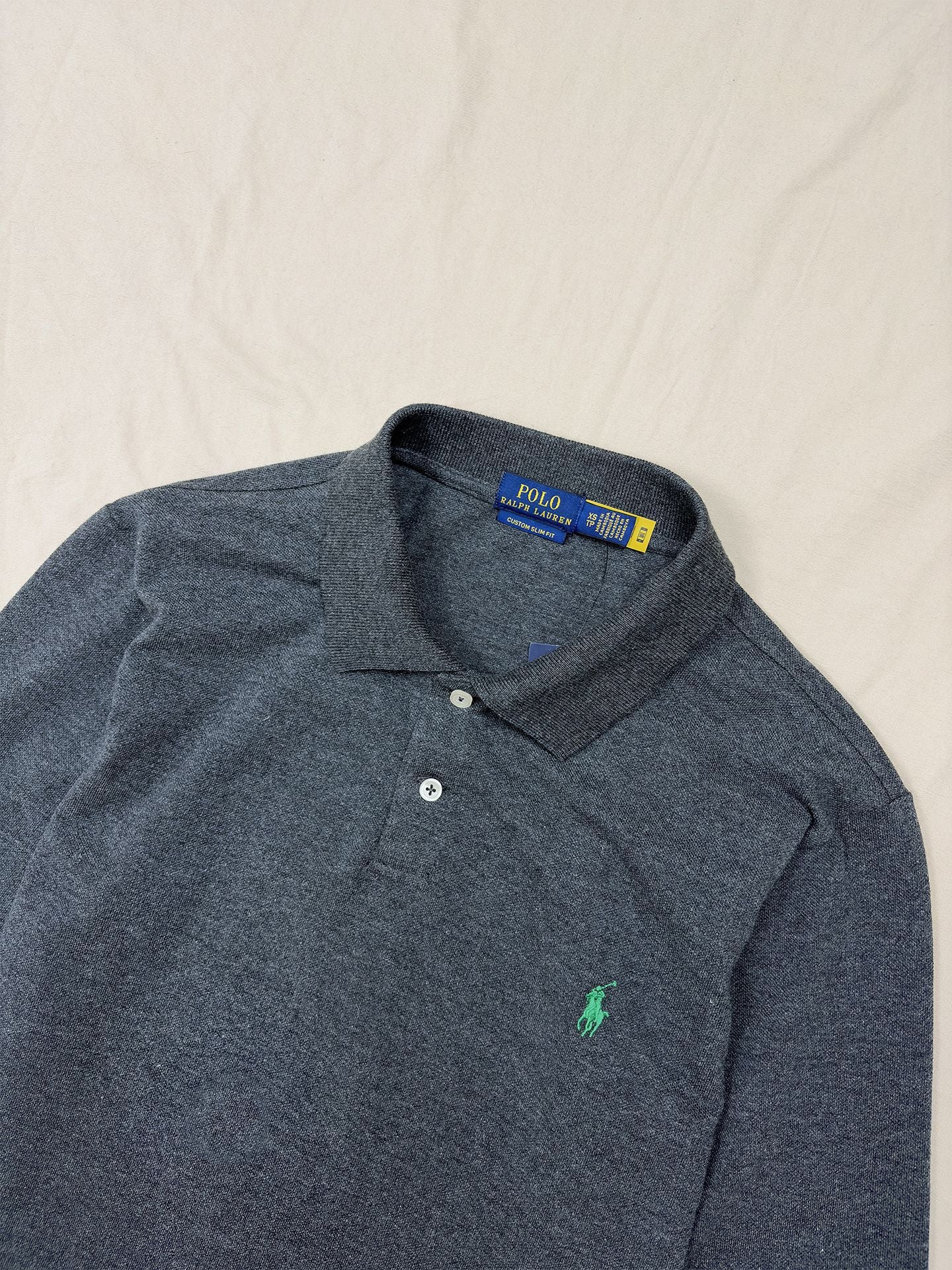 Men’s Classic Long-Sleeve Polo Shirt