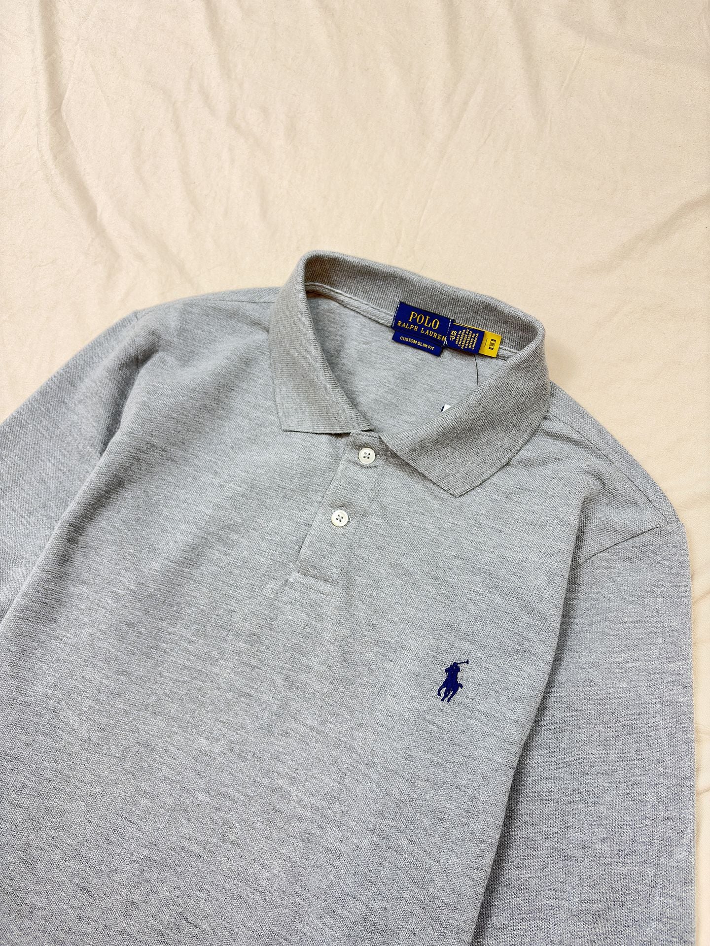 Men’s Classic Long-Sleeve Polo Shirt