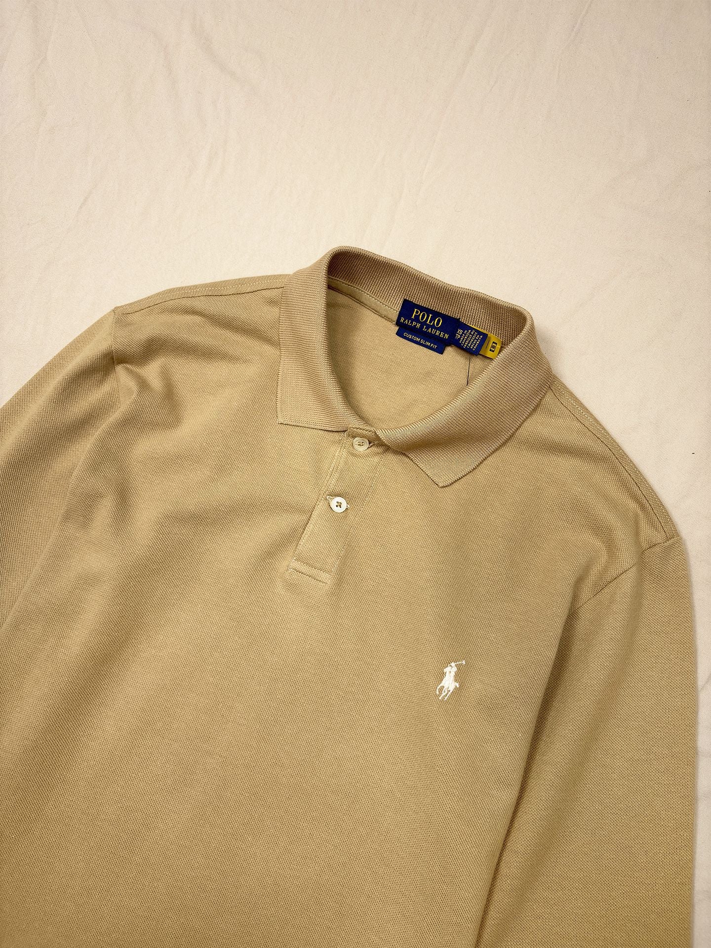 Men’s Classic Long-Sleeve Polo Shirt