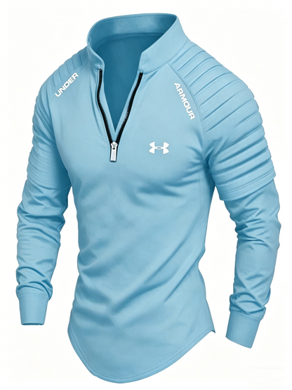 Active Long-Sleeve Zip T-Shirt