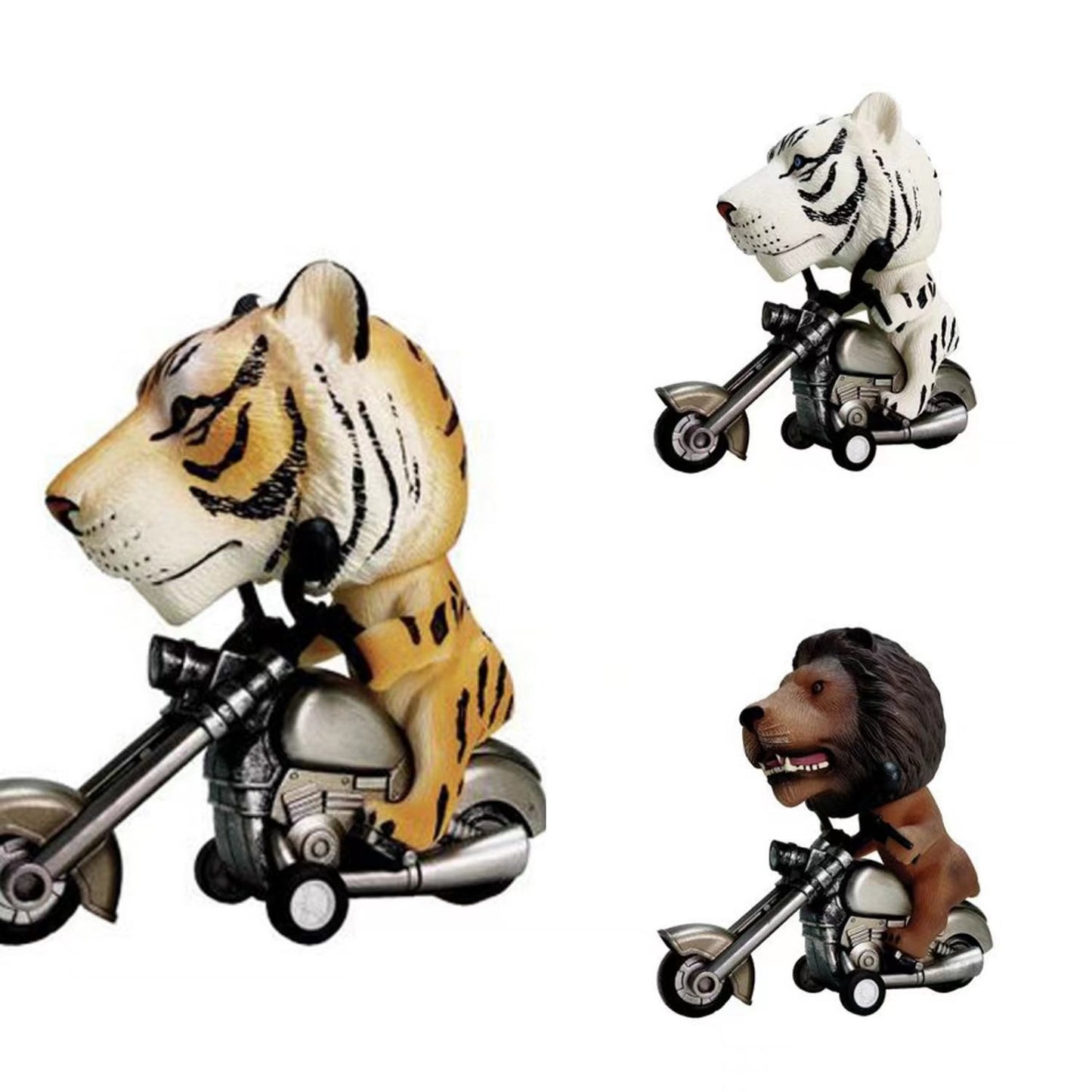 🥳🥳 Friction Power Inertial Animal Motorcycle Toy