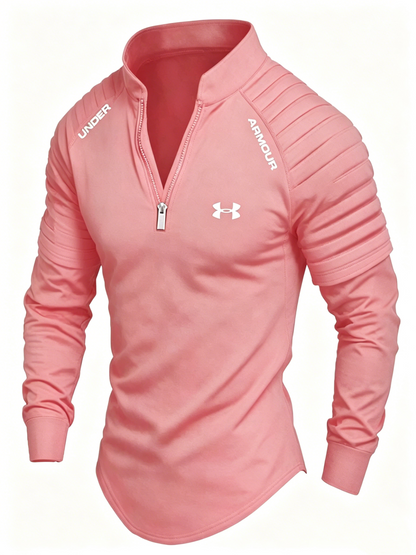 Active Long-Sleeve Zip T-Shirt