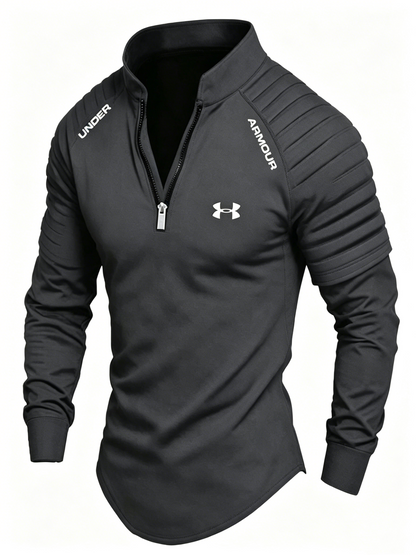 Active Long-Sleeve Zip T-Shirt