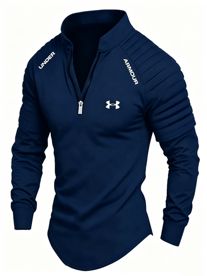 Active Long-Sleeve Zip T-Shirt