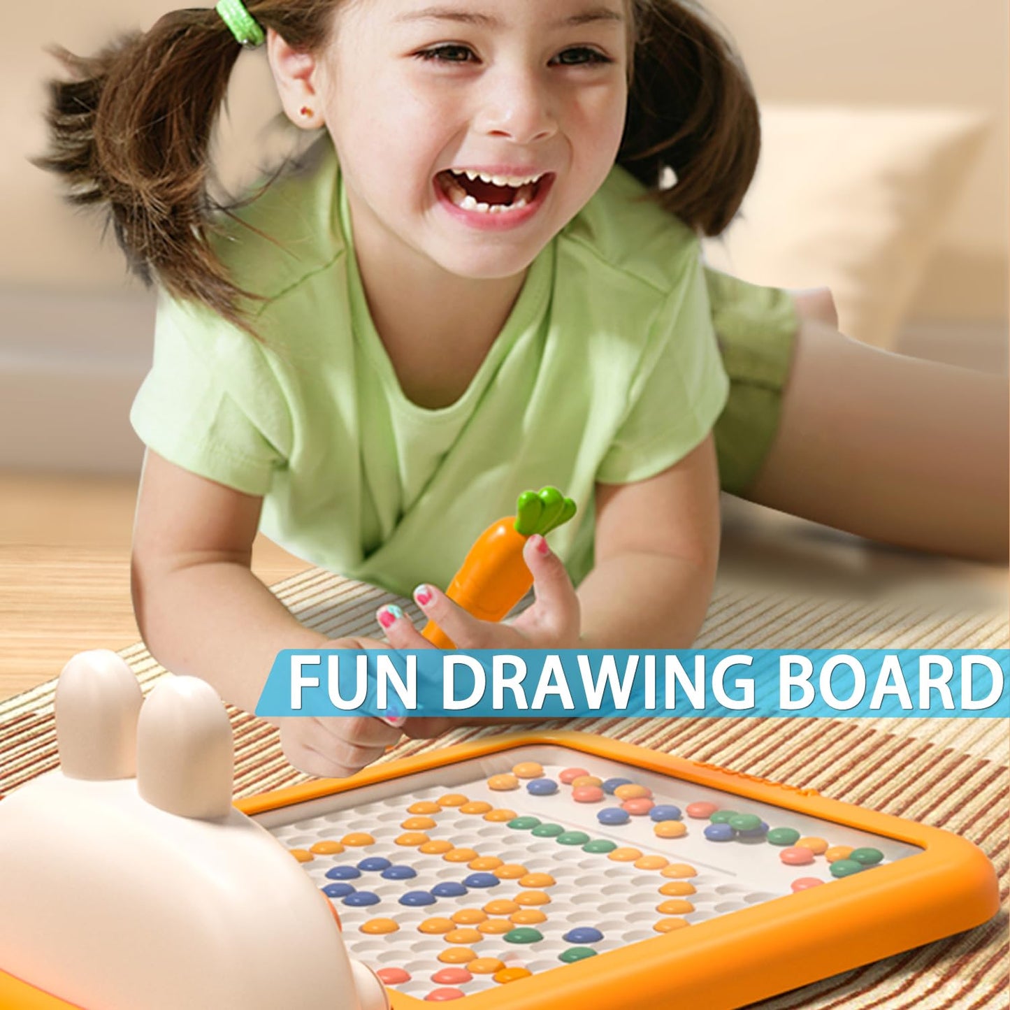 💝 Educational Toys 💝 Fun Dot Art Magnetic Bead Drawing Board 🎨