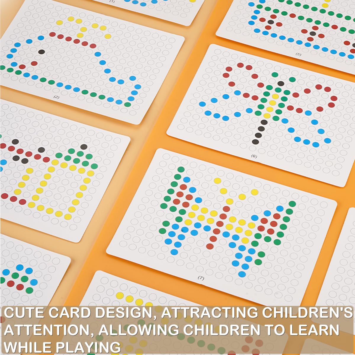 💝 Educational Toys 💝 Fun Dot Art Magnetic Bead Drawing Board 🎨