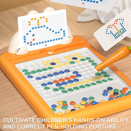 💝 Educational Toys 💝 Fun Dot Art Magnetic Bead Drawing Board 🎨