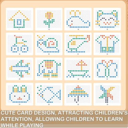 💝 Educational Toys 💝 Fun Dot Art Magnetic Bead Drawing Board 🎨