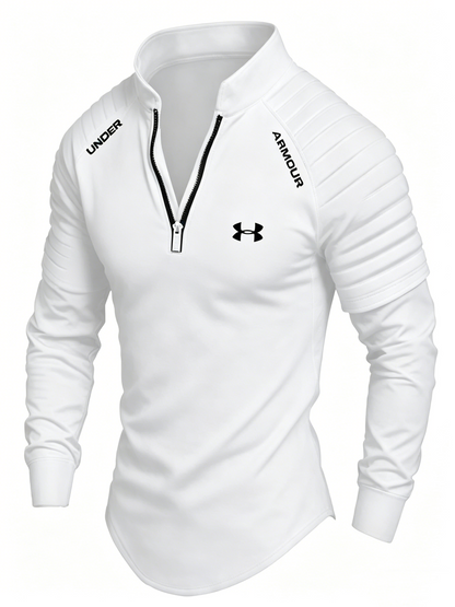 Active Long-Sleeve Zip T-Shirt