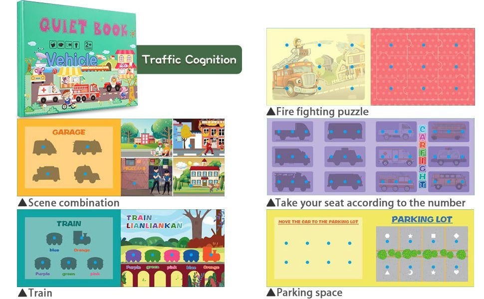 🔥 Buy 2 Free Shipping 🔥 Book for Kids to Develop Learning Skills