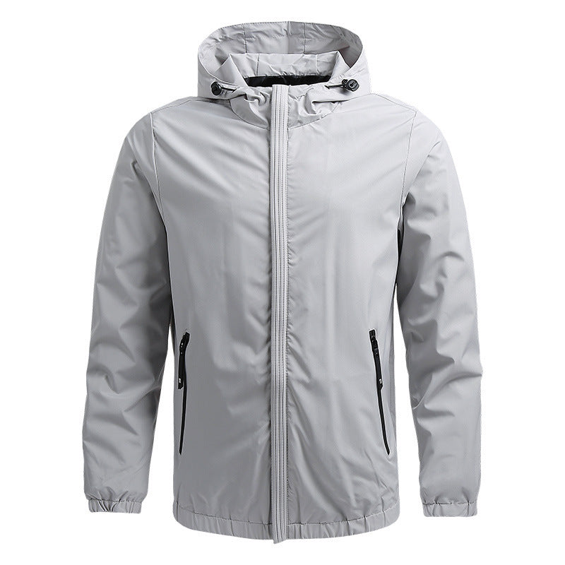 Lightweight Water-Resistant Hooded Jacket 🔥