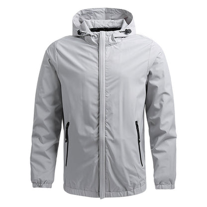 Lightweight Water-Resistant Hooded Jacket 🔥
