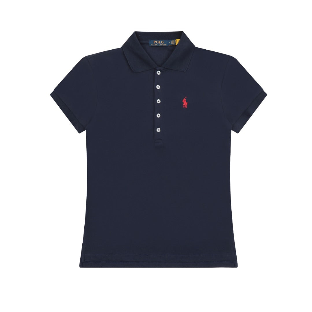 Women's Slim Fit Cotton Polo Shirt