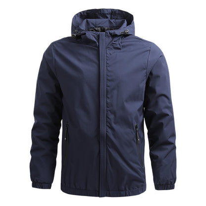 Lightweight Water-Resistant Hooded Jacket 🔥