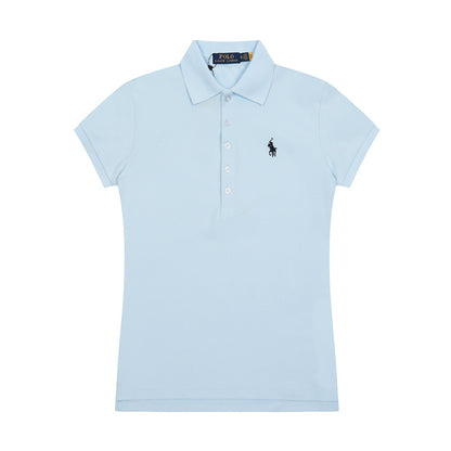 Women's Slim Fit Cotton Polo Shirt