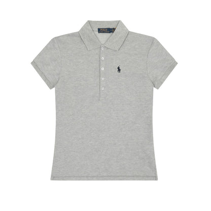 Women's Slim Fit Cotton Polo Shirt