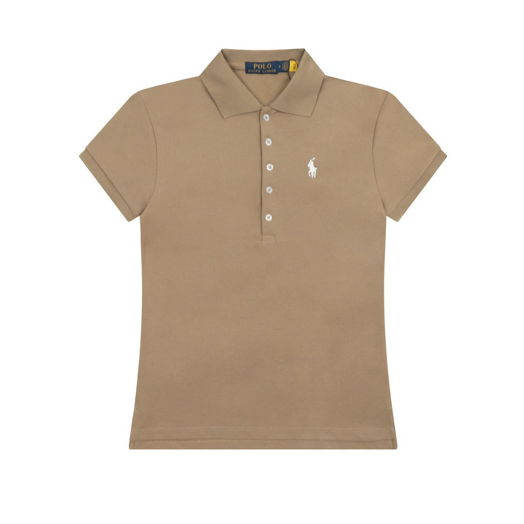 Women's Slim Fit Cotton Polo Shirt