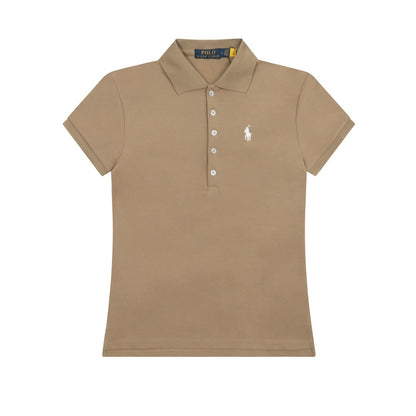 Women's Slim Fit Cotton Polo Shirt