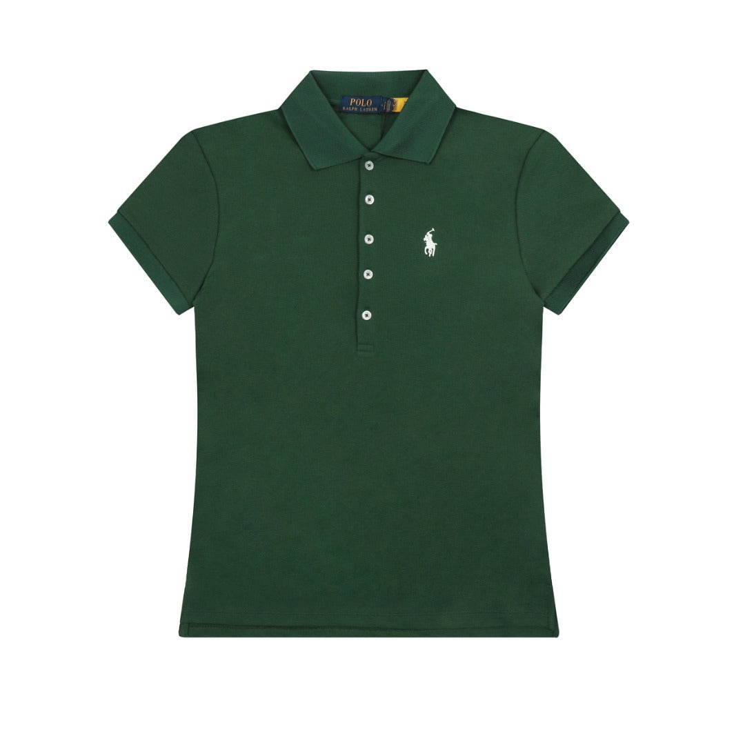 Women's Slim Fit Cotton Polo Shirt