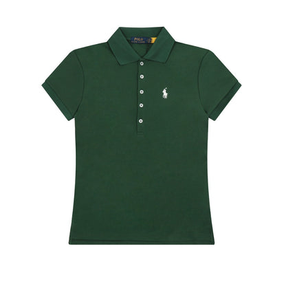 Women's Slim Fit Cotton Polo Shirt