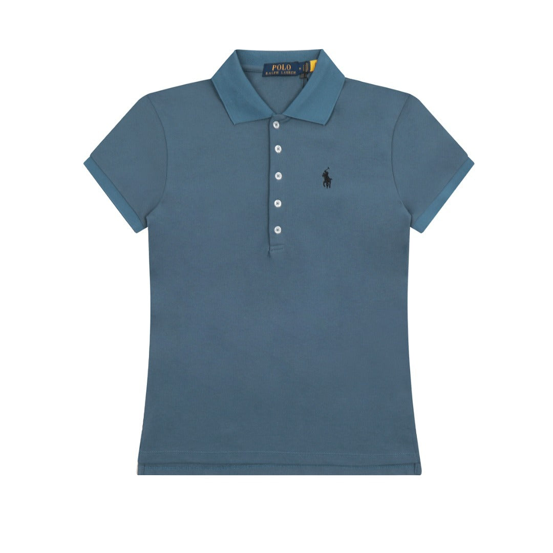 Women's Slim Fit Cotton Polo Shirt