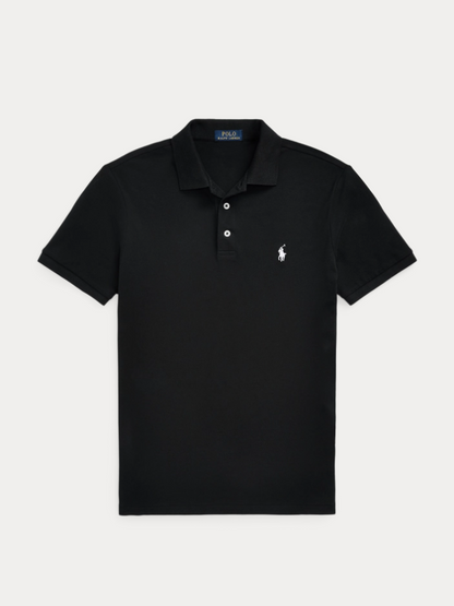 Classic Stand-Collar Button-Down Short-Sleeve Shirt