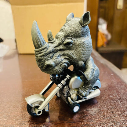 🥳🥳 Friction Power Inertial Animal Motorcycle Toy
