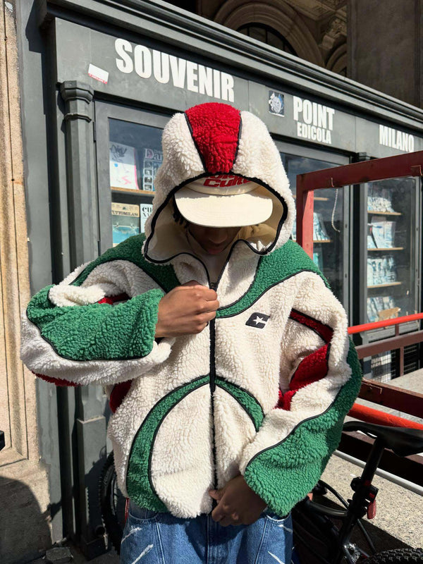 New winter style✨warm and loose fit💕trendy zip-up hoodie🔥