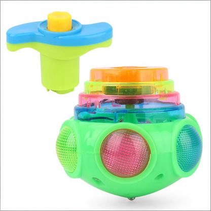 🔥 BIG SALE - 49% OFF 🔥 Music Flashing Spinners Toy With Launcher