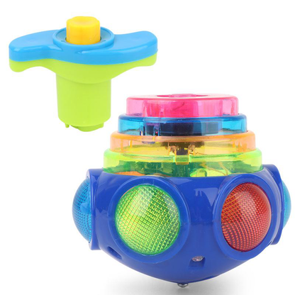 🔥 BIG SALE - 49% OFF 🔥 Music Flashing Spinners Toy With Launcher