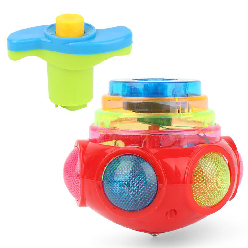🔥 BIG SALE - 49% OFF 🔥 Music Flashing Spinners Toy With Launcher