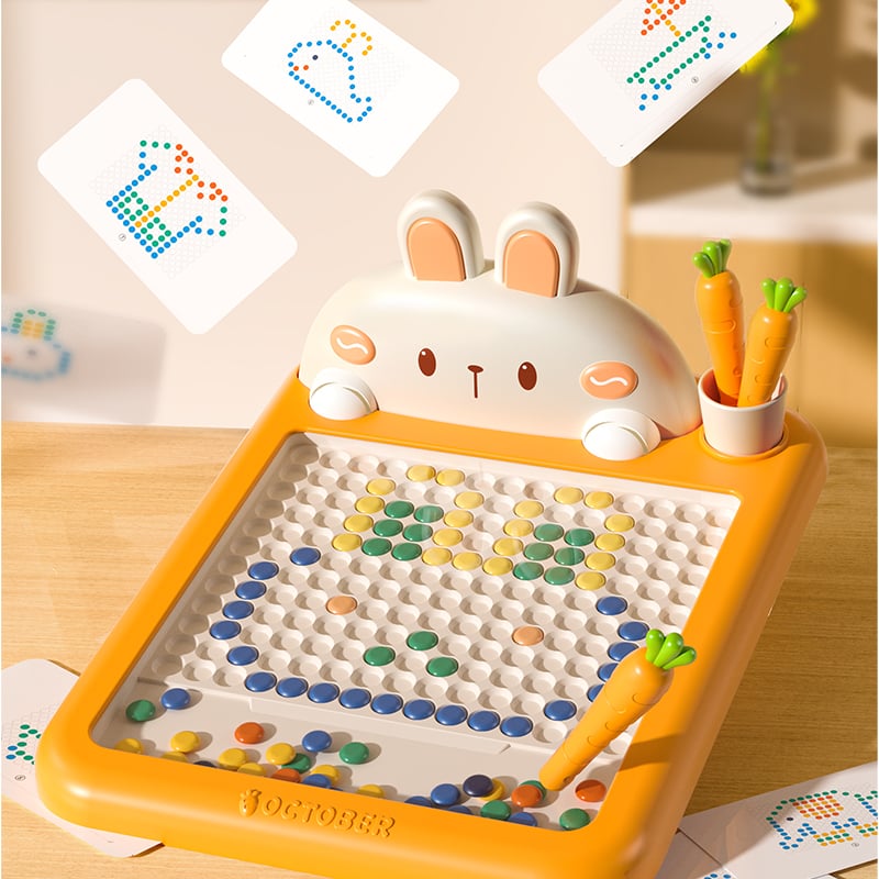 💝 Educational Toys 💝 Fun Dot Art Magnetic Bead Drawing Board 🎨