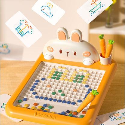 💝 Educational Toys 💝 Fun Dot Art Magnetic Bead Drawing Board 🎨