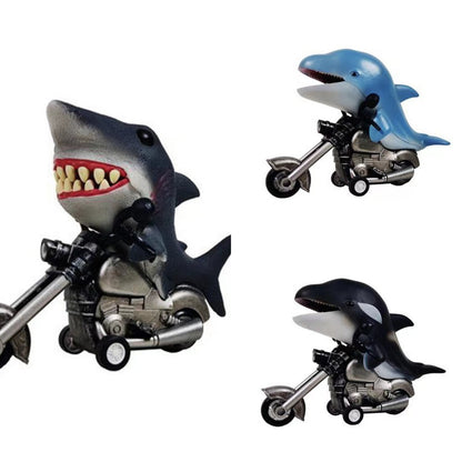 🥳🥳 Friction Power Inertial Animal Motorcycle Toy