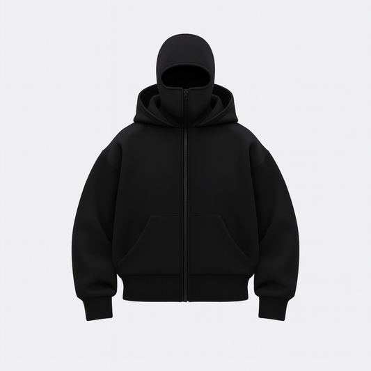 Urban Ninja 🐱‍👤 Hooded Zip-Up Jacket 🔥