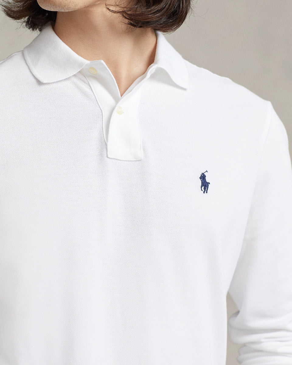 Men’s Classic Long-Sleeve Polo Shirt