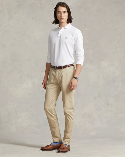Men’s Classic Long-Sleeve Polo Shirt